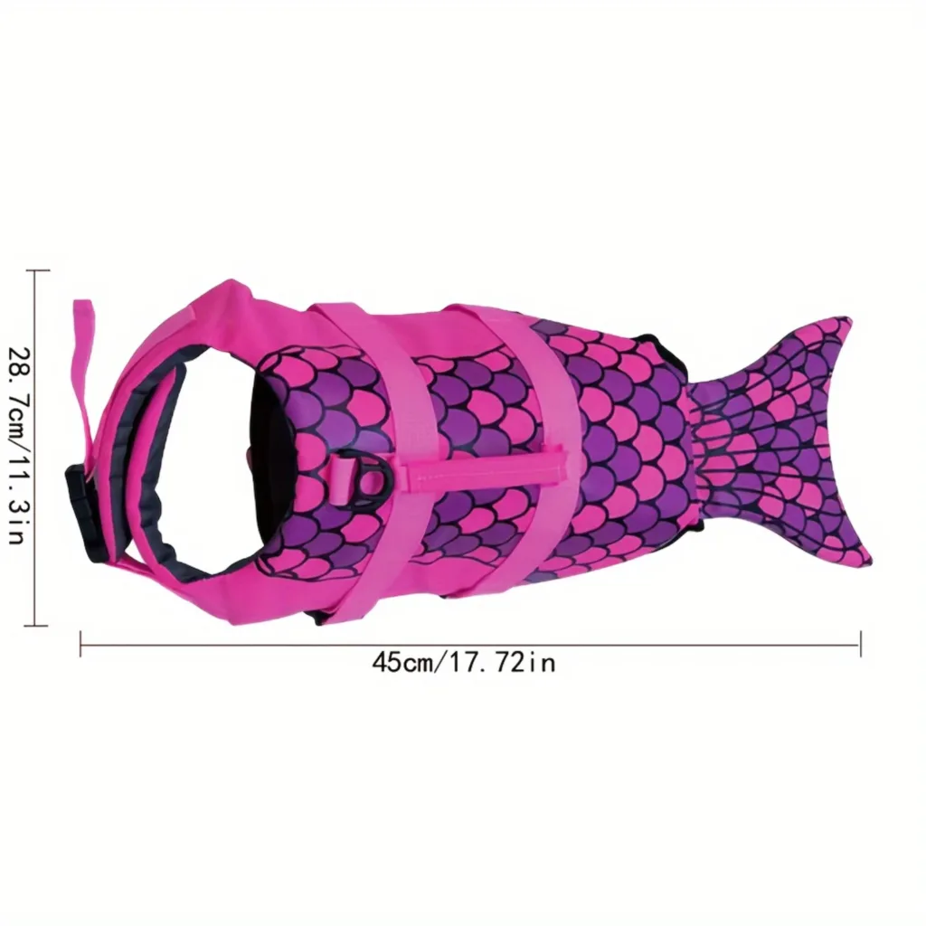 1pc Pet Swimsuit, Dog Life Jacket, Dog Swim Clothes, Dog Summer Costume, Bathing Suit Clothes