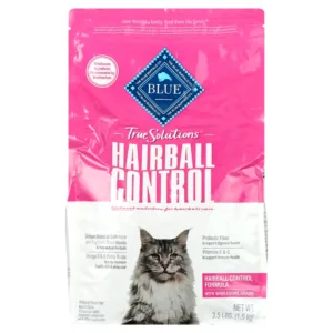 True Solutions Hairball Control Natural Dry Cat Food, Chicken, 3.5-lb Bag