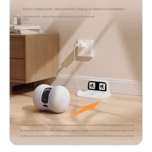 Intelligent Pet Toy Recognition Interactive Pet Teasing Remote Control Whole House Mobile Pet Care Robot Wireless Pet Camera Ai