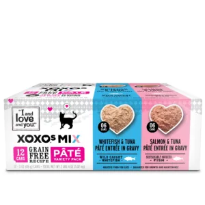 I and Love and You Xoxos, Whitefish, and Tuna Pate' Canned Wet Cat Food