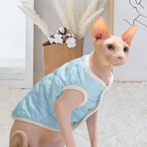 Cat Clothes Warm Dog Coat Vest Thick Pet Shirt Thermal Dog Clothing Fall Winter Pet Coat For Small To Medium Dogs And Cats