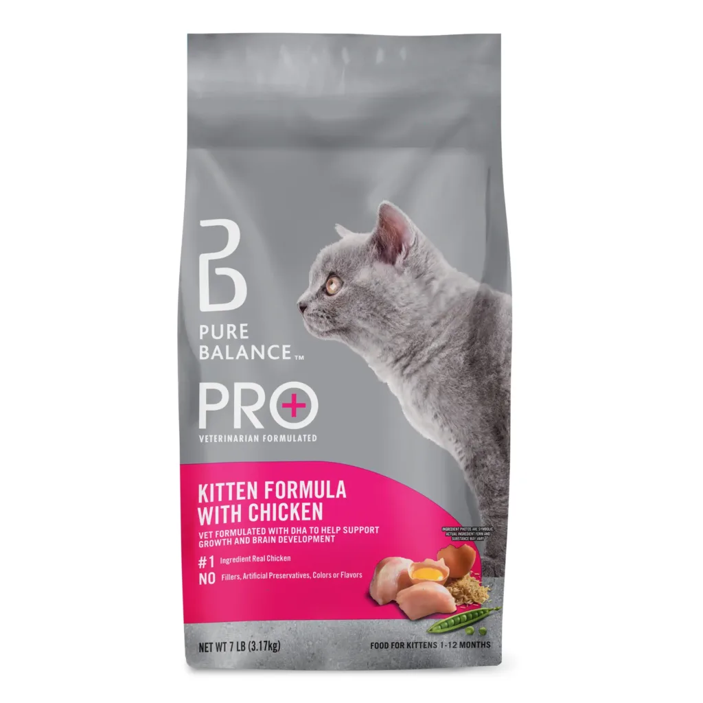 Pro+ Kitten Formula with Chicken Dry Cat Food, 7 Lbs
