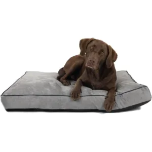 Thick Orthopedic Dog Bed | Pure Premium Shredded Memory Foam Ideal for Aging Dogs | Waterproof Removable Washable Cover