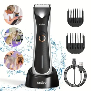 Sejoy Dog Cat Pet Hair Clippers Hair Trimmer Cat Shaver Hair Cutting Machine Puppy Grooming Haircut Low Noice